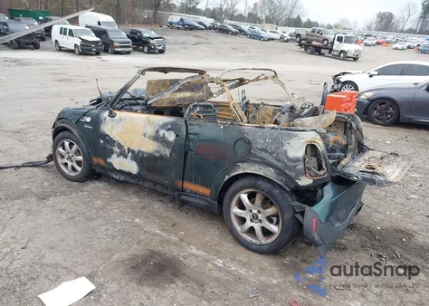 2010 Mini Cooper S z USA, uszkodzony, nr VIN WMWMS3C58ATZ85603